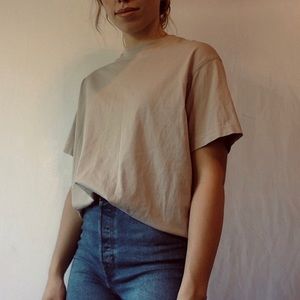 Tan H&M T-Shirt